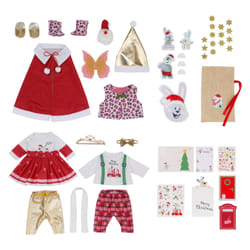 BABY born Advent Calendar 43cm Ensemble d'habits de poupée