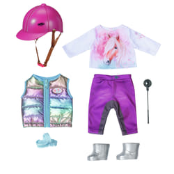 BABY born Horse Riding Outfit 43cm Ensemble d'habits de poupée