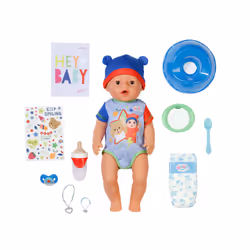 BABY born @ Jonas 43cm, Poupée, Mâle, 3 an(s), Garçon/Fille, 430 mm, Multicolore