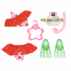 BABY born Snorkeling Set 43cm, Maillot de bain de poupée, 3 an(s)