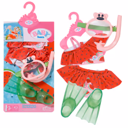 BABY born Snorkeling Set 43cm Maillot de bain de poupée