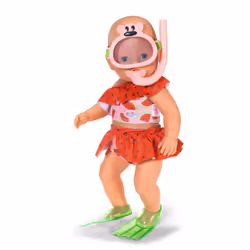BABY born Snorkeling Set 43cm Maillot de bain de poupée