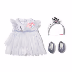 BABY born Ballerina-Outfit 43cm, Ensemble d'habits de poupée, 3 an(s)