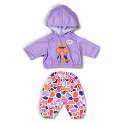 BABY born Hoodie Outfit 43cm, Ensemble d'habits de poupée, 3 an(s)