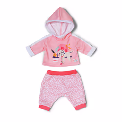 BABY born Jogging Suit Pink 43cm, Ensemble d'habits de poupée, 3 an(s)