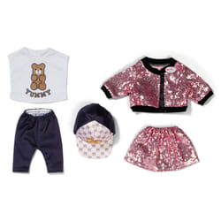 BABY born Glam Outfit 43cm Ensemble d'habits de poupée