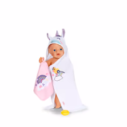 BABY born Hooded Towel Set Ensemble salle de bain pour poupée - Vue supplémentaire 2