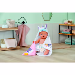 BABY born Hooded Towel Set Ensemble salle de bain pour poupée - Vue supplémentaire 5