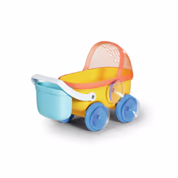 BABY born Splish Splash Pram with Emma Poupée de bain Multicolore