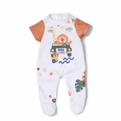 BABY born Romper Jungle 36cm, Grenouillère de poupée, 1 an(s)
