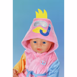 BABY born Bath Bathrobe 43cm Peignoir de poupée - Vue supplémentaire 5