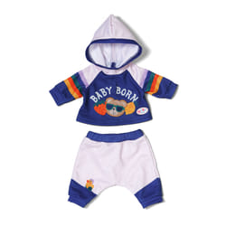BABY born Jogging Suit Navy 43cm Ensemble d'habits de poupée