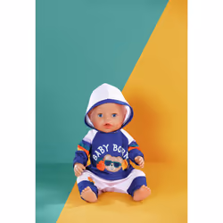 BABY born Jogging Suit Navy 43cm Ensemble d'habits de poupée - Vue supplémentaire 5
