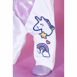 BABY born Unicorn Onesie 43cm Combi pantalon pour poupée - Vue supplémentaire 5
