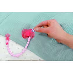 BABY born Dummy with Clip 2 assorted Sucette de bébé et attache sucette pour poupée - Vue supplémentaire 6