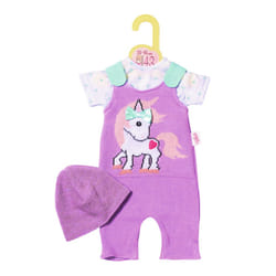 Dolly Moda Knitted Romper and Hat 43cm Grenouillère de poupée
