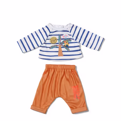 BABY born Outfit Palmtree 43cm, Ensemble d'habits de poupée, 3 an(s)