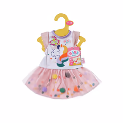 BABY born Tutu Dress Unicorn 43cm Vêtements de poupée