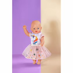 BABY born Tutu Dress Unicorn 43cm Vêtements de poupée - Vue supplémentaire 5
