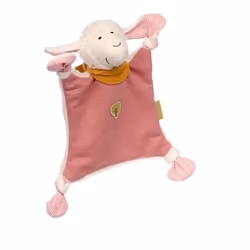 sigikid 39229, Tissu, Rose, Blanc