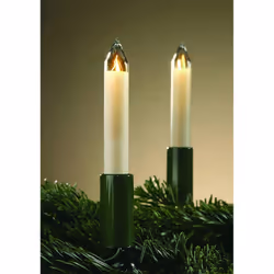 Hellum 805222, Guirlande lumineuse décorative, Vert, Blanc, Bougie, VDE, 10 ampoule(s), LED