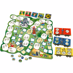Schmidt Spiele Dino-Rallye Jeu de société Guerre