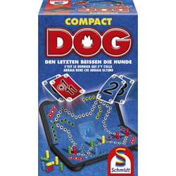 DOG Compact - Jeux de Société - SCHMIDT SPIELE - Profitez du jeu DOG dans une version compacte idéale pour les voyages !