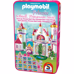 Schmidt Spiele Playmobil - Schnell, Prinzessin Sissi!, Jeu de cartes, Jeu de chance, 6 an(s), 15 min, Jeu familial