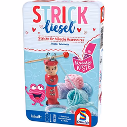 Schmidt Spiele 51604, Kit de tricot pour enfants, Bois, Laine