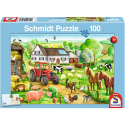 Schmidt Spiele 56003 puzzle Jeu de puzzle 100 pièce(s) Ferme
