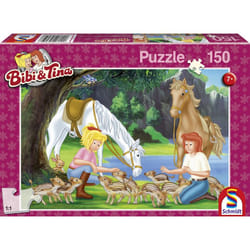 Schmidt Spiele Bibi & Tina Jeu de puzzle 150 pièce(s) Dessins animés