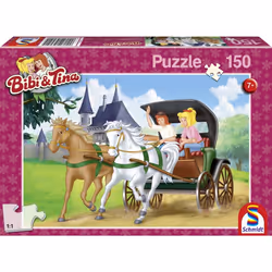 Schmidt Spiele Bibi &amp; Tina, 150 pièce(s), Dessins animés, 7 an(s)