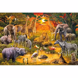 Schmidt Spiele 150 Pièces - Animaux D'Afrique, 150 pièce(s), Animaux, 7 an(s)