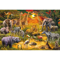 Schmidt Spiele 150 Pièces - Animaux D'Afrique