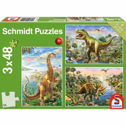 Schmidt Spiele 56202, 48 pièce(s), Dinosaures, 4 an(s)