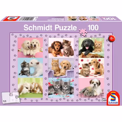 Schmidt Spiele 4056268, 100 pièce(s), Animaux, 6 an(s)