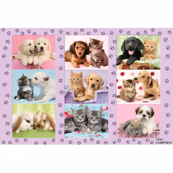 Schmidt Spiele 4056268 Jeu de puzzle 100 pièce(s) Animaux