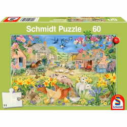 Schmidt Spiele Mein kleiner Bauernhof, 60 pièce(s), Ferme, 5 an(s)