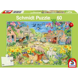 Schmidt Spiele Mein kleiner Bauernhof Jeu de puzzle 60 pièce(s) Ferme