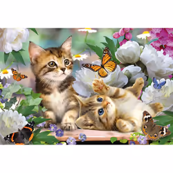 Schmidt Spiele Chatons espiègles, 150 pcs, Garçon/Fille, 290 mm, 430 mm, 57 mm