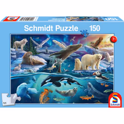 Schmidt Spiele Les animaux du Grand Nord, 150 pcs, Garçon/Fille