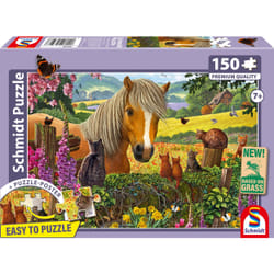 Schmidt Spiele Mignons visiteurs dans la prairie, 150 pcs