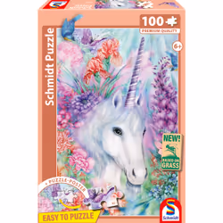 Schmidt Spiele Douce beauté de la licorne, 100 pcs