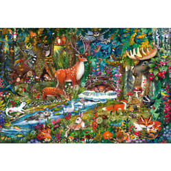 Schmidt Spiele Animaux des forêts d’Europe, 150 pcs