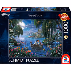 Schmidt Spiele Thomas Kinkade Studios: Disney Dreams Collections - The Little Mermaid and Prince Eric, 1000 pièce(s), Dessins ...