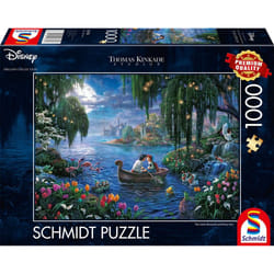 Schmidt Spiele Thomas Kinkade Studios: Disney Dreams Collections - The Little Mermaid and Prince Eric Jeu de puzzle 1000 pièce(s) Dessins animés