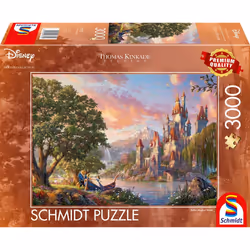 Schmidt Spiele Thomas Kinkade Studios: Disney Dreams Collections - Belle’s Magical World