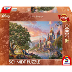 Schmidt Spiele Thomas Kinkade Studios: Disney Dreams Collections - Belle’s Magical World Jeu de puzzle 3000 pièce(s) Dessins animés
