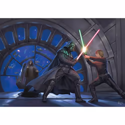 Schmidt Spiele Thomas Kinkade Studios: Star Wars - A Son’s Destiny Jeu de puzzle 1000 pièce(s) Télévision/films
