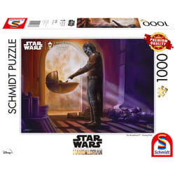 Schmidt Spiele Thomas Kinkade Studios: Star Wars The Mandalorian – Turning Point Jeu de puzzle 1000 pièce(s) Télévision/films